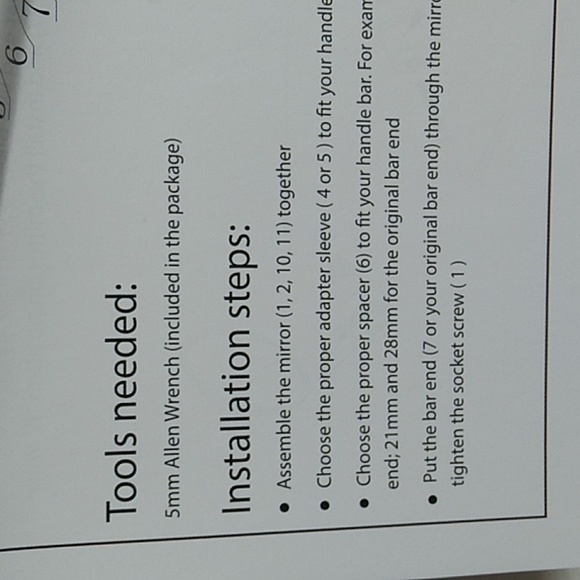 NIB KemiMoto Set Of Mirrors For Various Vehicle Types - Picture 14 of 16